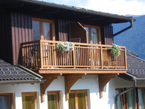 Appartement mit Balkon Ferienhaus Waldhof