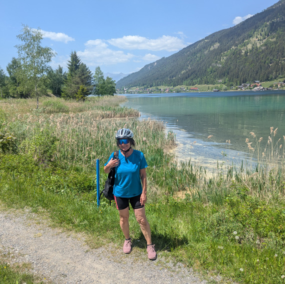 Mit dem Mountainbike um den Weissensee